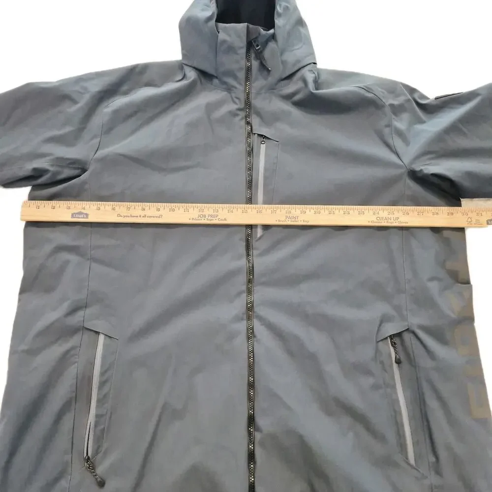 Bogner Fire + Ice Men's Ski Jacket Sz 56 3XL Black Gray WP Insulated Hooded Coat